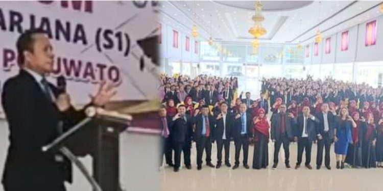 Yudisum Perdana UNIPO: 326 Mahasiswa Raih Sarjana