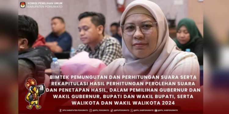 Bimtek KPU Gorontalo, Dian Pakaya: Mempersiapkan Pemilu yang Jujur dan Transparan di Tahun 2024