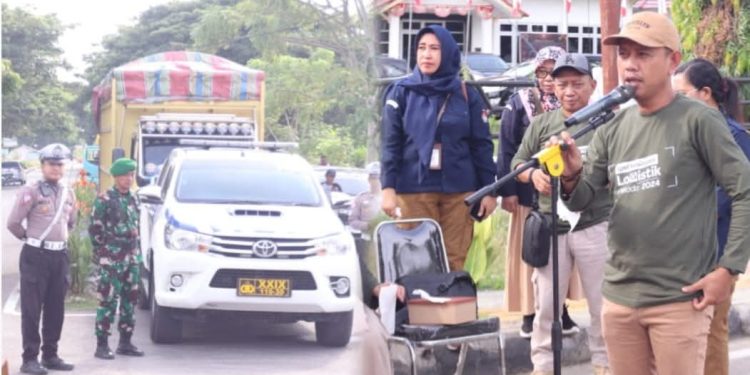 KPU Pohuwato Distribusikan Logistik Pemilu 2024 di 13 Kecamatan