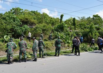 PGP dan Kodim  1313 Kolaborasi Dalam Rangka Karya Bakti TNI AD