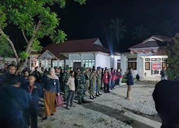 30 Personel Kodim 1313 Pohuwato Awasi Pembersihan APK di 13 Kecamatan