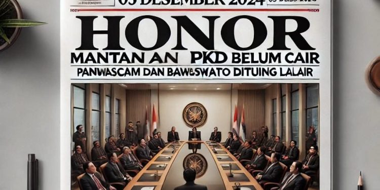 Tidak adanya Transparansi Antara Bawaslu dan Panwascam, Honor Mantan PKD Buntulia Dipertanyakan!