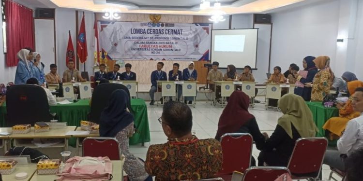 LCC Hukum UNISAN Gorontalo: Ajang Edukasi dan Prestasi  Siswa SMA se-Gorontalo