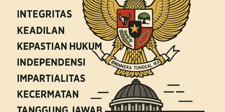 Arah keseimbagan Lembaga  Mahkama Konstitusi legislasi dalam Relevansis Semangat Asta Cita Menuju Indonesia Emas 2045